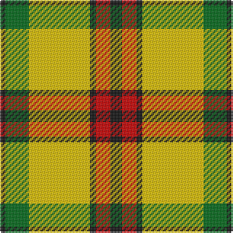 K/4 G16 Y42 K4 R10 K/8 tartan Tartan detail