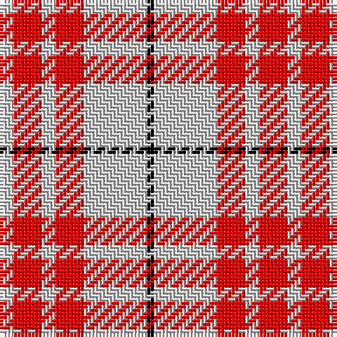 N/4 R8 N4 R8 N18 K/2 tartan Tartan detail