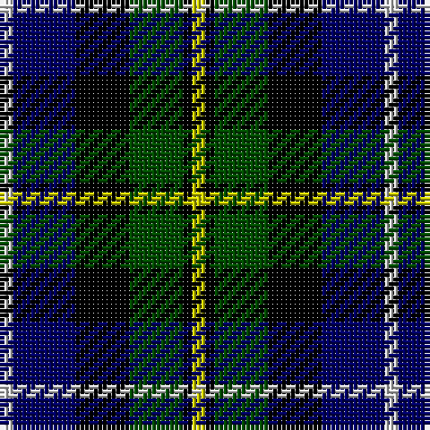 N/3 DB14 K12 G12 K2 Y/3 tartan Tartan detail