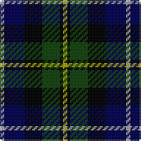N/3 DB14 K12 DG12 K2 LG/3 tartan Tartan detail