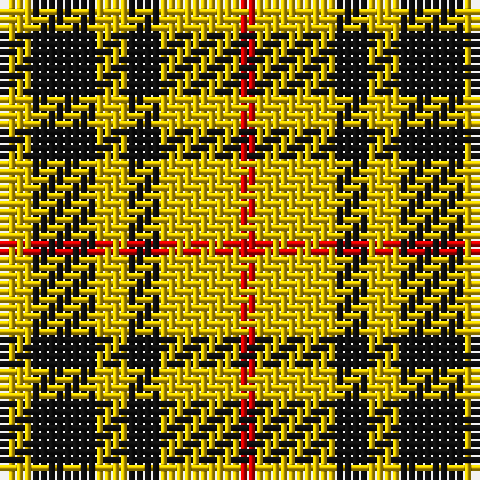 Y/4 K8 Y4 K4 Y10 R/2 tartan Tartan detail