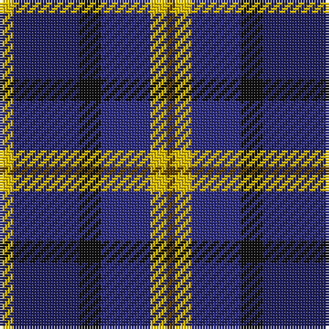 Y/5 DBa24 K8 DB18 Y6 T/3 tartan Tartan detail