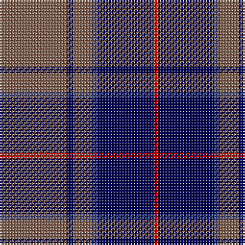 LT/44 DB4 LT12 B4 DB36 R/4 tartan Tartan detail