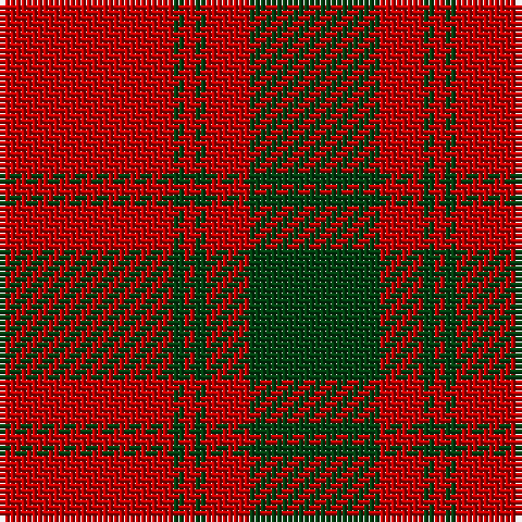 G/24 R8 G2 R2 G2 R/32 tartan Tartan detail