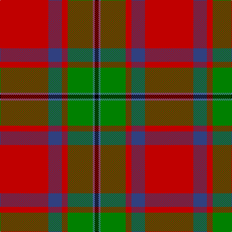 R/100 B28 R12 G52 Ba4 K/8 tartan Tartan detail