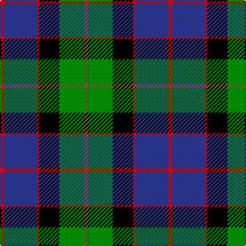 R/4 B32 R2 K20 G24 LT/4 tartan Tartan detail