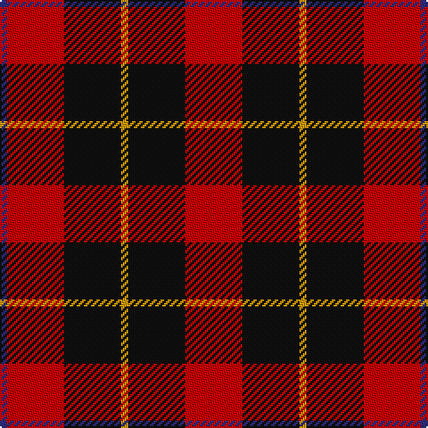 DBa/4 R32 K32 DY4 K32 R/32 tartan Tartan detail