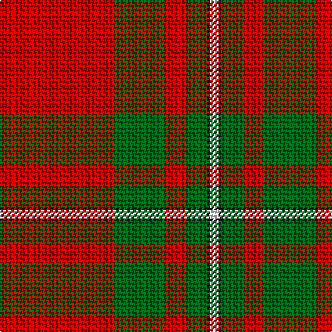 R/82 Ga38 R14 Ga16 K2 W/6 tartan Tartan detail