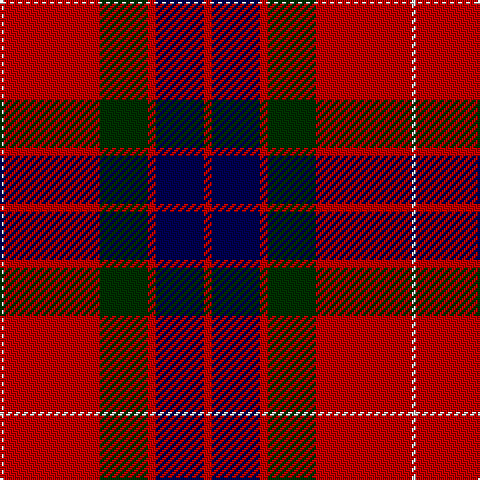 LN/2 R48 DG24 R4 DB24 R/4 tartan Tartan detail