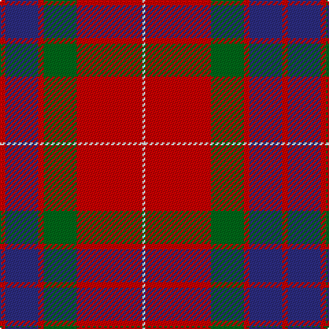 R/4 DB24 R4 G24 R48 W/2 tartan Tartan detail