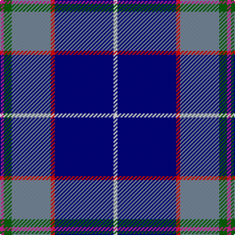 LR/4 G8 N40 R4 DB60 W/4 tartan Tartan detail