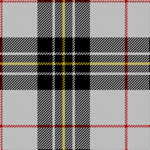 R/4 LN56 K24 LN4 K12 Y/4 tartan Tartan detail
