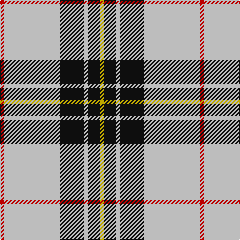 R/4 LN56 K24 LN4 K12 Y/4 tartan Tartan detail