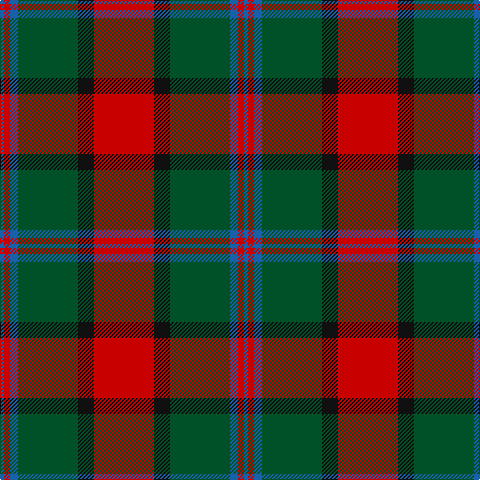 B/4 R6 B8 G60 K16 R/60 tartan Tartan detail