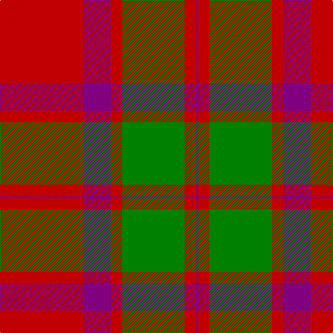 P/4 R16 G90 R16 P40 R/120 tartan Tartan detail