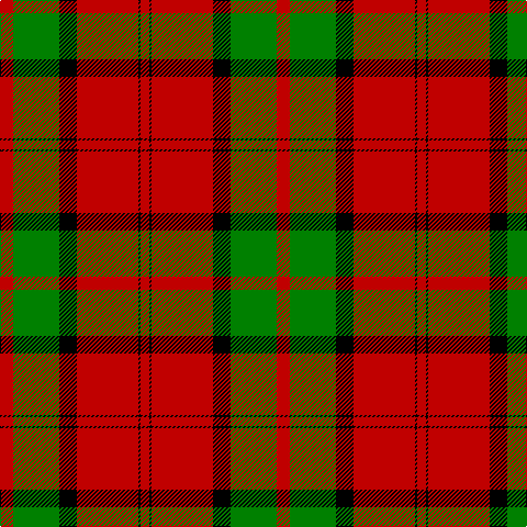 R/12 G42 K16 R56 K2 R/8 tartan Tartan detail