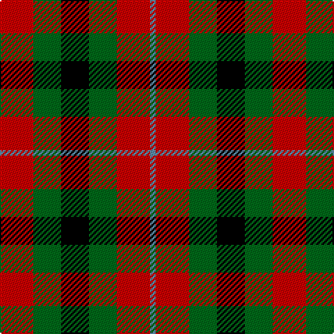 R/24 G20 K20 G20 R24 Ba/4 tartan Tartan detail