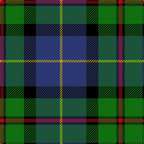 R/6 K4 G30 K20 B40 Y/4 tartan Tartan detail