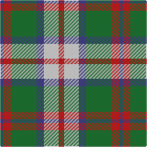 DB/4 R8 G28 DB8 LN16 R/6 tartan Tartan detail