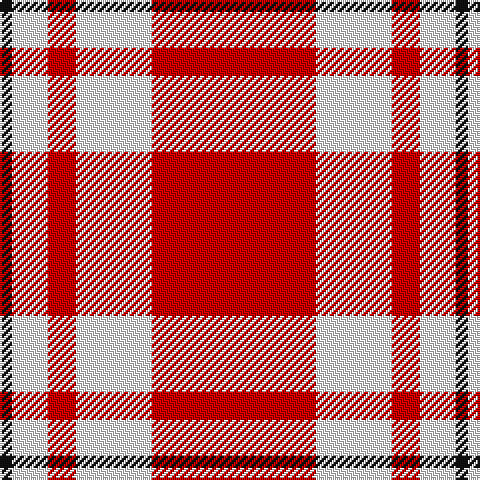 K/6 W2 W16 R14 W38 R/82 tartan Tartan detail