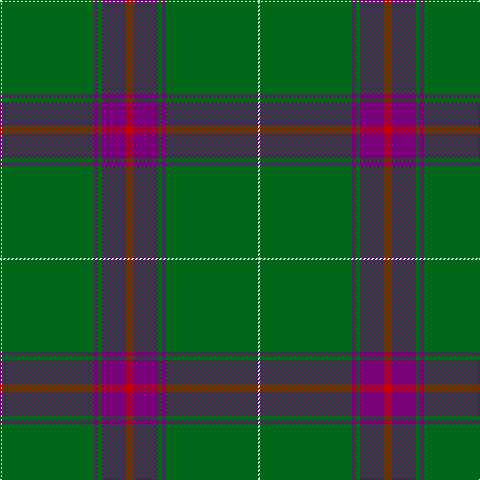LN/2 G92 P4 G4 P24 R/8 tartan Tartan detail