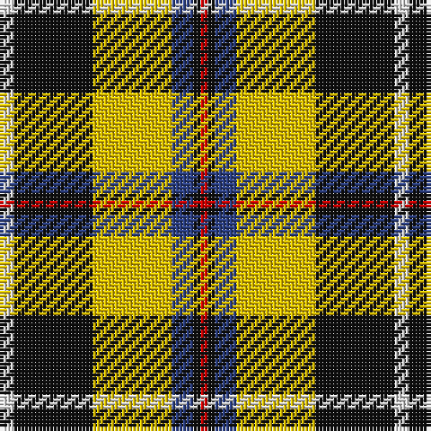 LN/4 K22 Y22 B6 K2 R/2 tartan Tartan detail