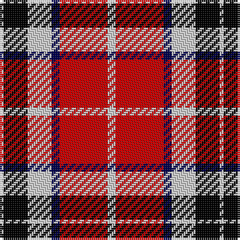 N/2 K12 N12 DB4 R24 N/4 tartan Tartan detail