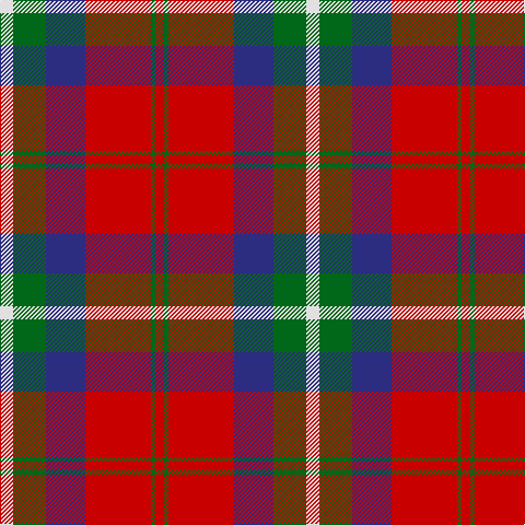 LN/12 G30 DB36 R60 G4 R/8 tartan Tartan detail