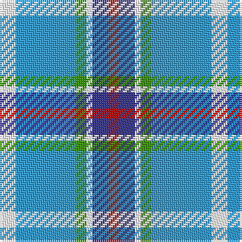 W/8 Ba30 G5 W3 B8 R/5 tartan Tartan detail