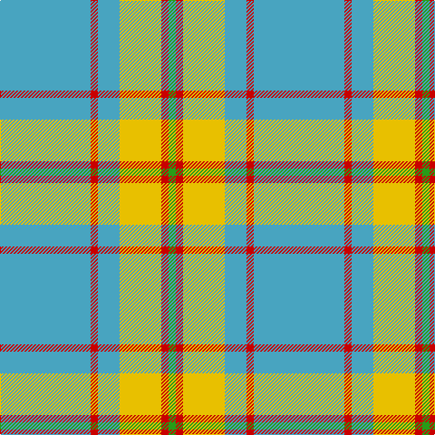 B/100 R8 B24 Y46 R8 Ga/8 tartan Tartan detail