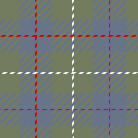 G/68 B54 R6 B54 G68 W/6 tartan Tartan detail