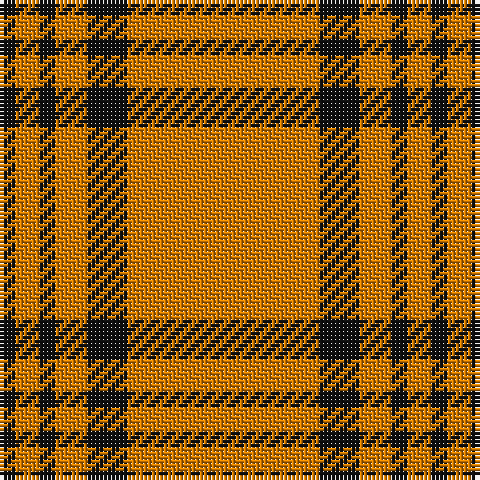 K/4 O6 K4 O8 K10 O/48 tartan Tartan detail