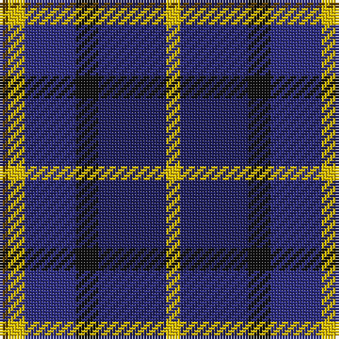 T/3 Y6 DB18 K8 DBa24 Y/5 tartan Tartan detail