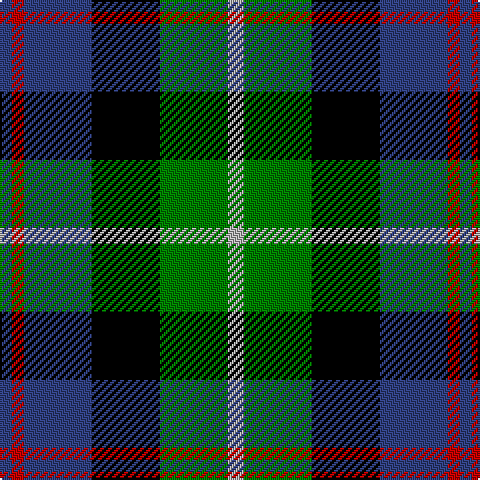 B/6 R6 B34 K34 G34 N/8 tartan Tartan detail