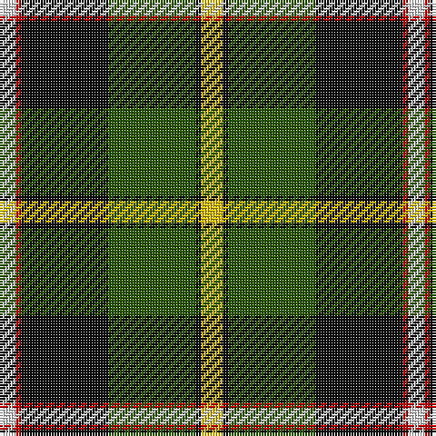 LN/6 R2 K32 G32 K2 Y/8 tartan Tartan detail