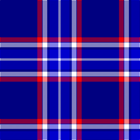 DB/128 R16 DB2 W16 DB8 B30 W/8 tartan Tartan detail