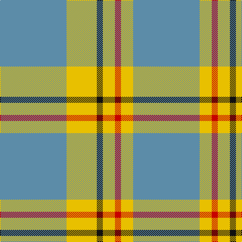 B/132 Y60 K12 Y24 R12 Y24 B/132 tartan Tartan detail