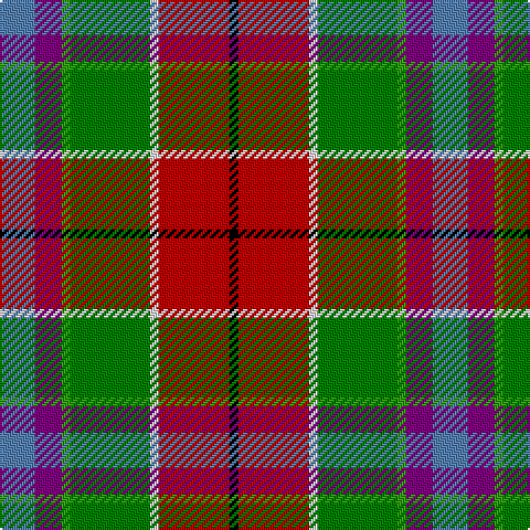 B/16 P12 G4 Ga36 LN4 R32 K/4 tartan Tartan detail