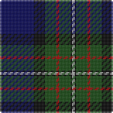 DB/24 K8 DG8 DR2 DG8 K1 N/2 tartan Tartan detail