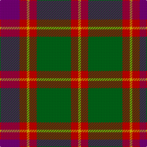P/32 R12 Y4 R12 G56 R12 Y/4 tartan Tartan detail