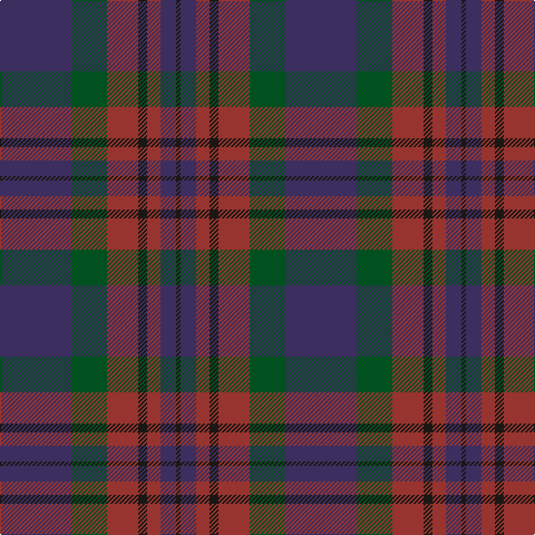 DB/64 G32 DR28 K8 DR12 DB14 K/4 tartan Tartan detail