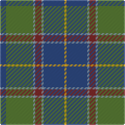 Ba/6 G26 B2 DR6 B2 Ba20 Y/2 tartan Tartan detail