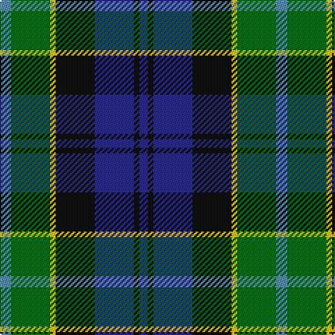 B/8 G28 Y4 K28 DB28 K4 DB/6 tartan Tartan detail