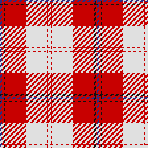 DB/8 R4 K4 R68 LN68 R4 LN/10 tartan Tartan detail