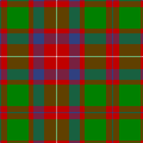 B/4 R20 G72 R16 B36 R40 LN/4 tartan Tartan detail