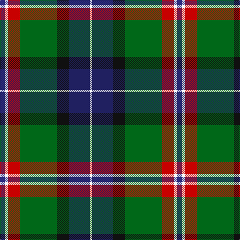 DBa/10 W6 R24 G74 K24 DB42 W/4 tartan Tartan detail