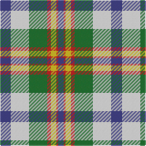 DB/6 R2 Y6 R4 G20 W20 DB/12 tartan Tartan detail