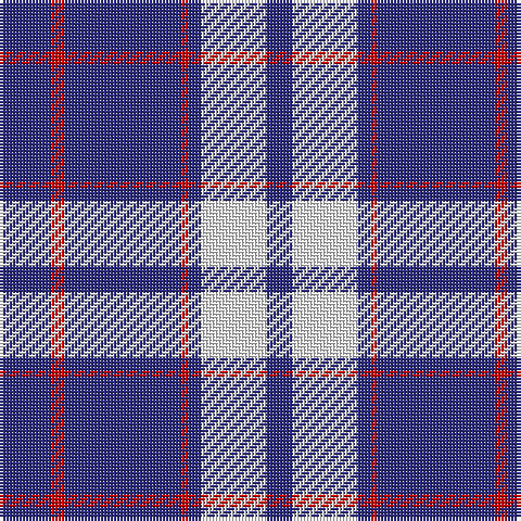 DB/16 R4 DB36 R2 DB4 W20 DB/8 tartan Tartan detail