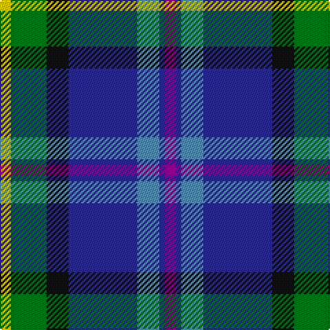 Y/8 G26 K16 DB50 B16 DB4 P/8 tartan Tartan detail