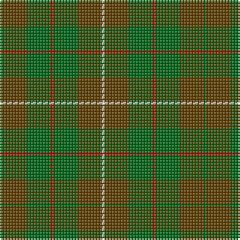 G/2 T16 G16 R2 G16 T16 LN/2 tartan Tartan detail